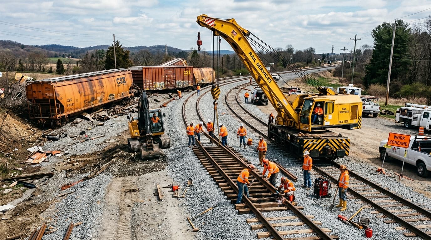 Reliable Derailment Repairs for Quick and Safe Rail Recovery