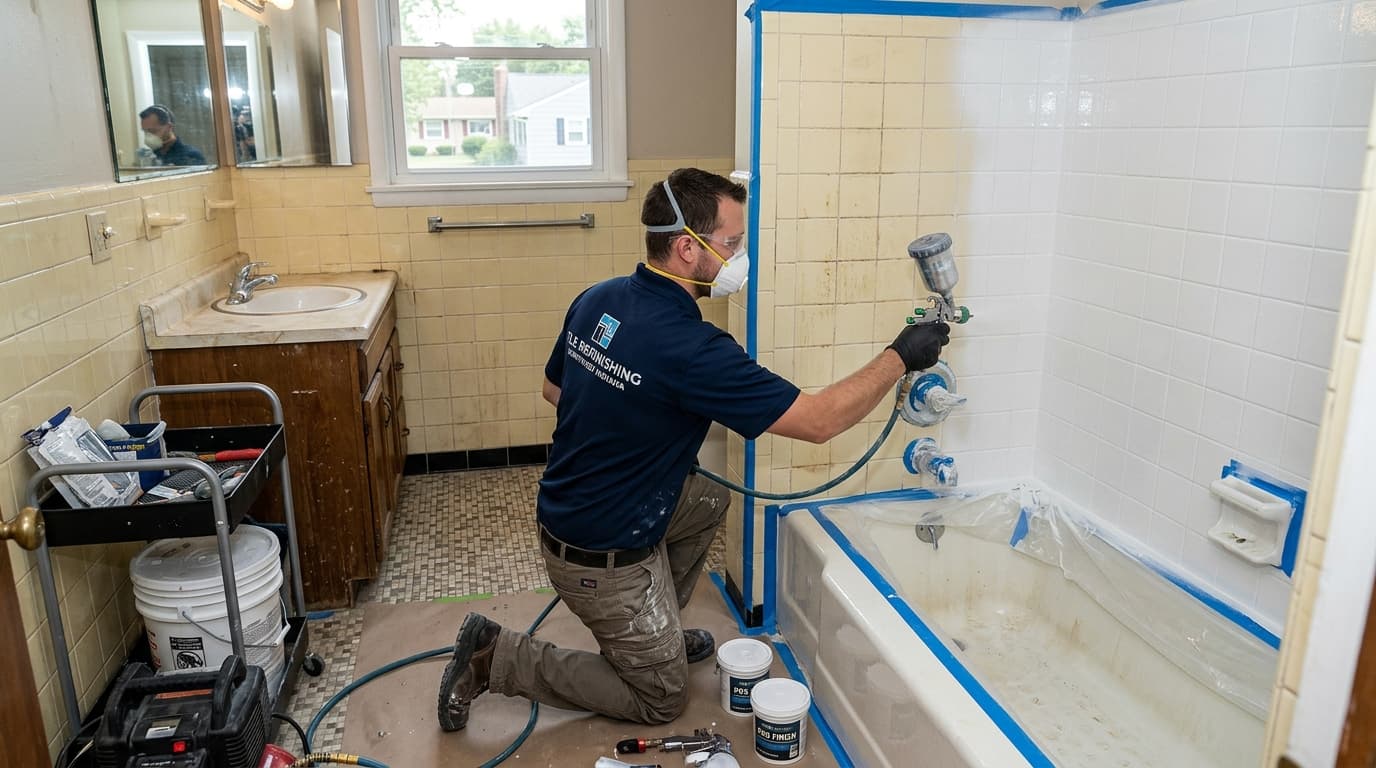 Tile Refinishing Northwest Indiana Experts for Bathrooms and Kitchens