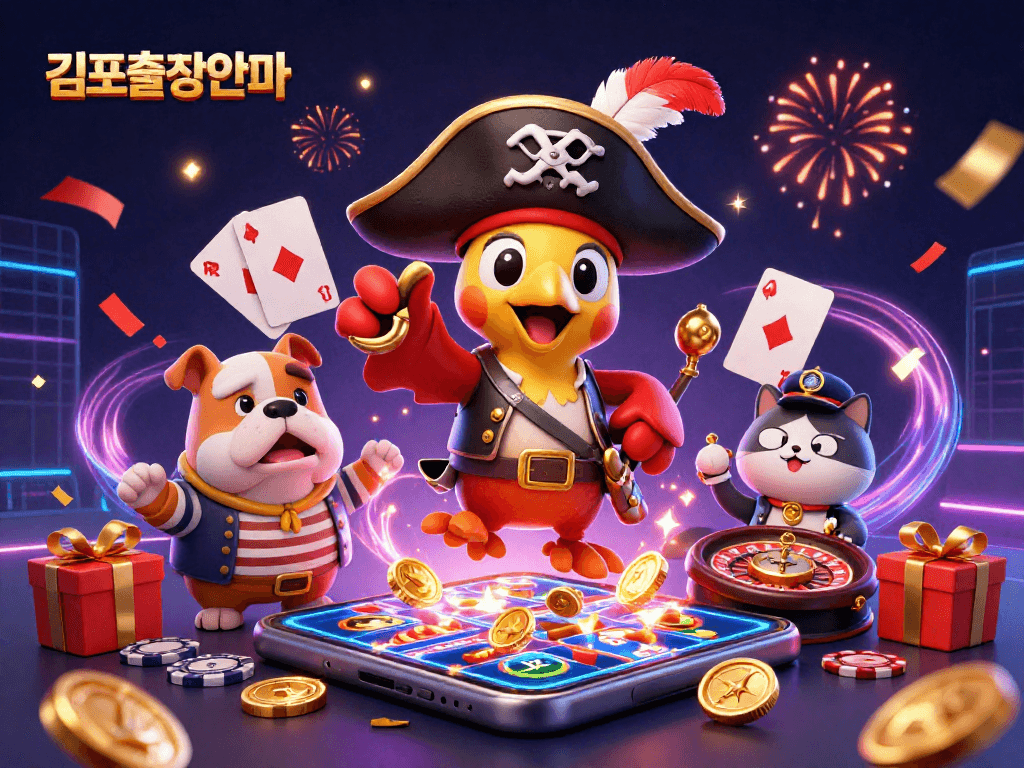 Experience the thrill of 김포출장안마 with dynamic casino games and engaging characters.