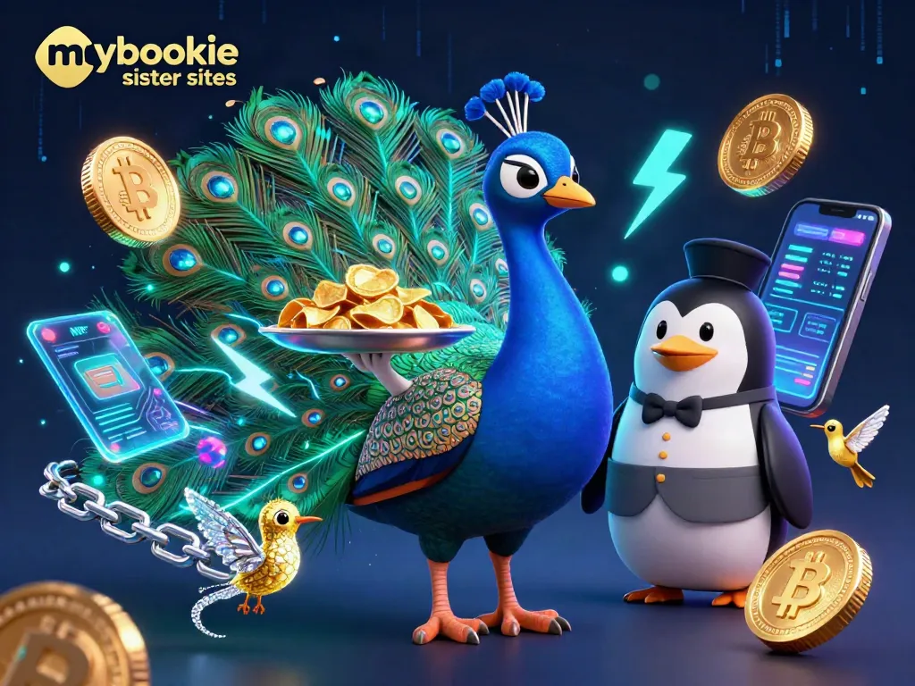 Experience gambling exhilaration at mybookie sister sites with a vibrant 3D casino scene.