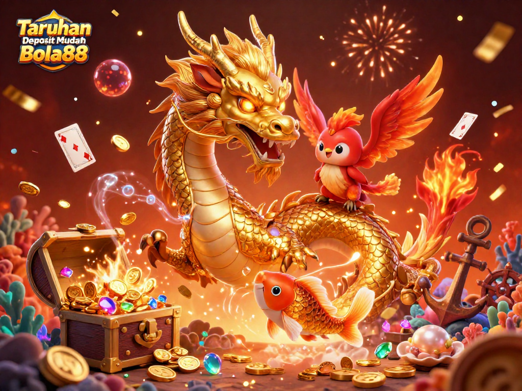 Boost your chances with Taruhan Deposit Mudah Bola88 in an exciting lottery scene.