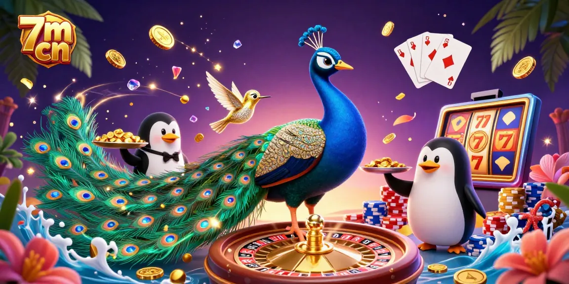 Experience thrilling gameplay with 7m cn featuring vibrant characters and sparkling casino elements.