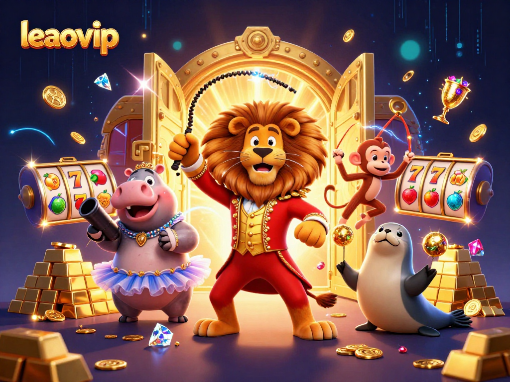 Engage with the leaovip platform by experiencing the thrills of the circus with dynamic gaming elements.