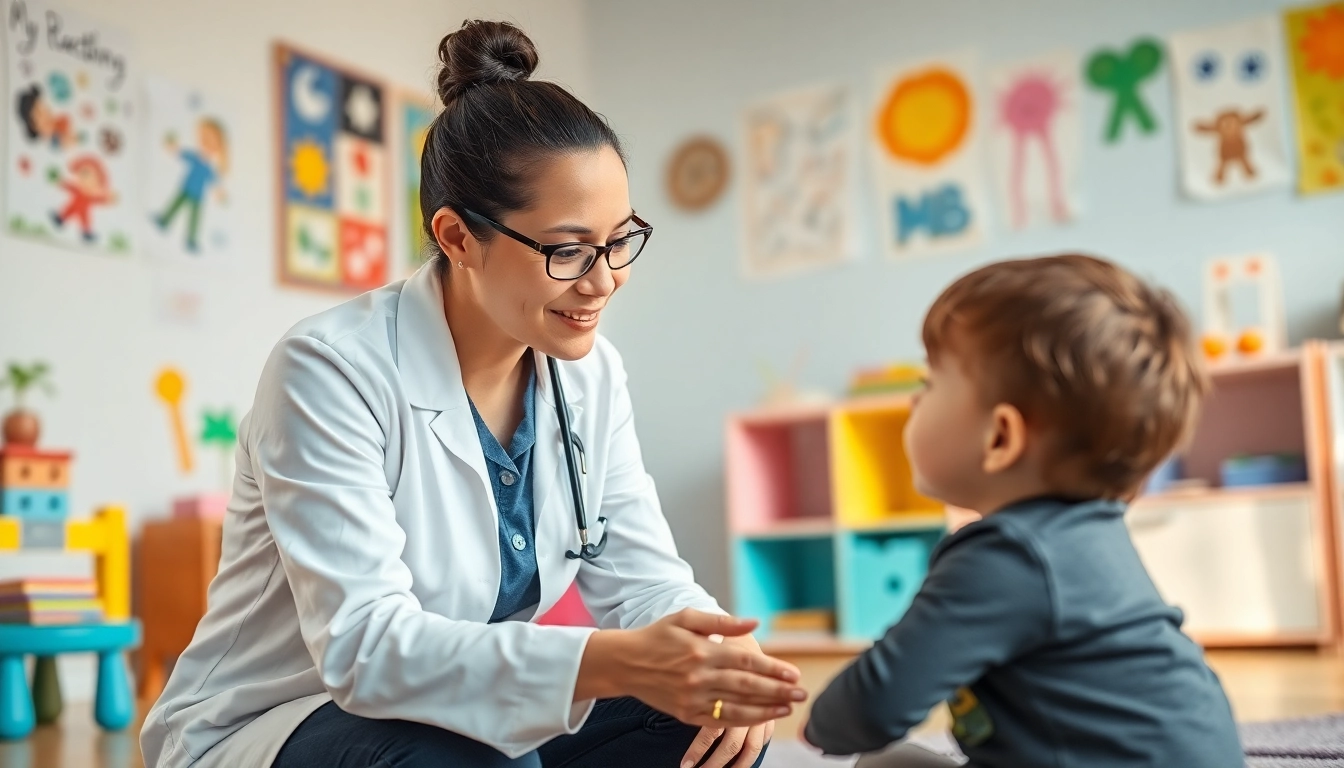 Engaged child enjoying ABA therapy in Farmington Hills with an attentive therapist.