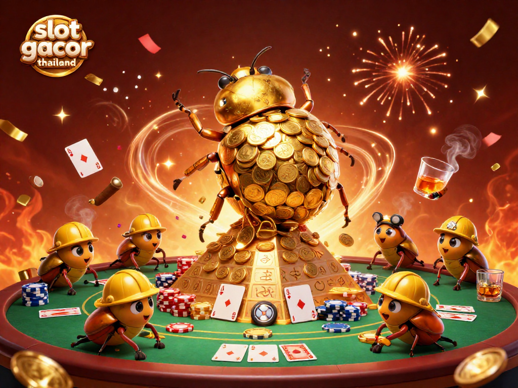 Experience thrilling gameplay with slot gacor thailand, featuring enticing characters and vibrant casino elements.