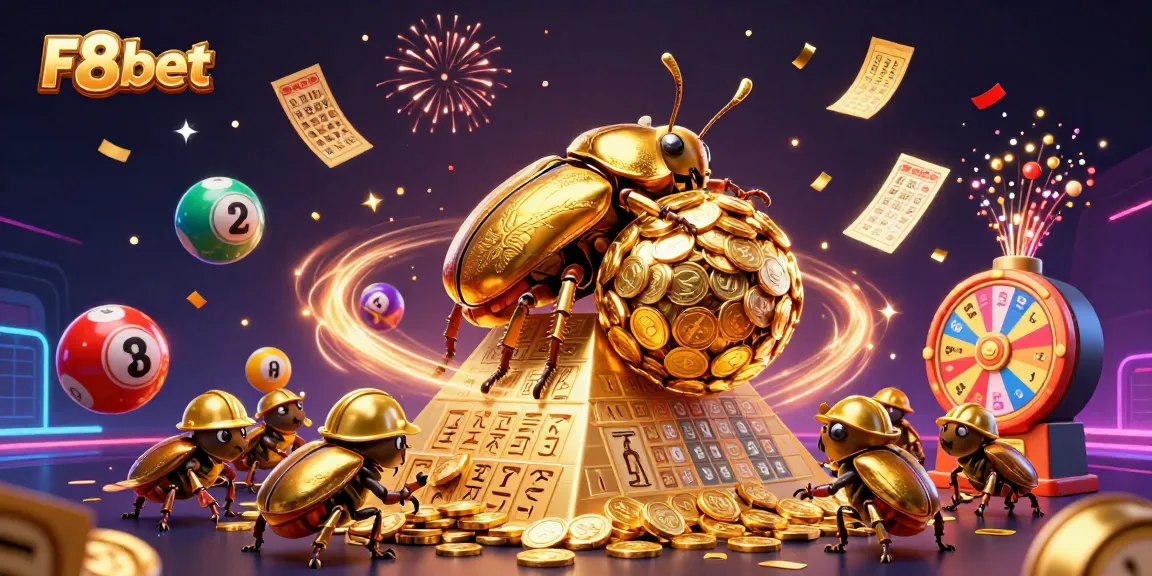Experience thrilling gameplay at F8bet with dynamic casino visuals and exciting lottery elements.