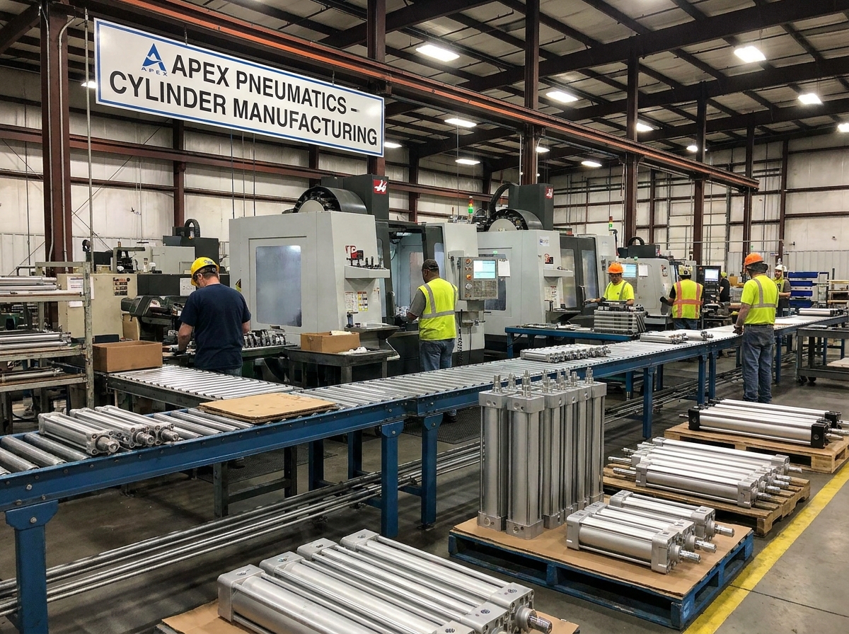 Pneumatic Cylinder Manufacturer Focused on Advanced Automation Technology | Ningbo Titan Industrial Automation