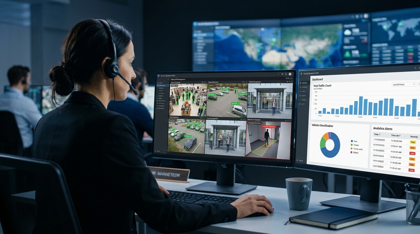 Video Surveillance Analytics for Manufacturing and Logistics Facilities