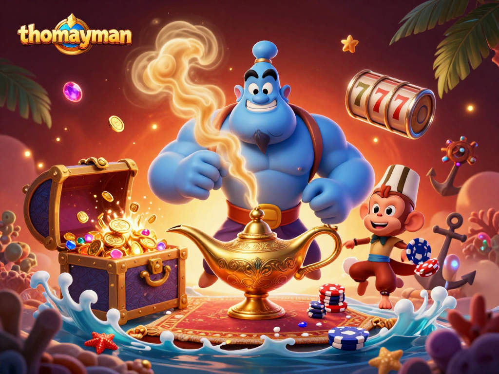 Experience thrilling wins with thomayman at the exciting Jackpot slots filled with vibrant graphics.