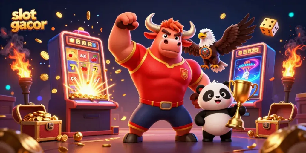 Experience thrilling wins in the lively slot gacor scene filled with dynamic casino elements.