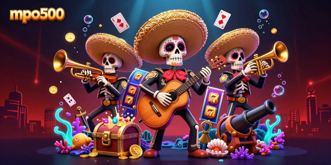 Join the fun with mpo500 and enjoy thrilling jackpot action in an energetic casino scene.