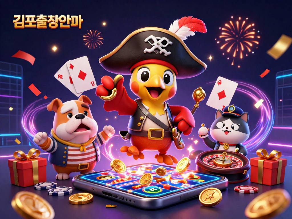 Experience the thrill of 김포출장안마 with dynamic casino games and engaging characters.