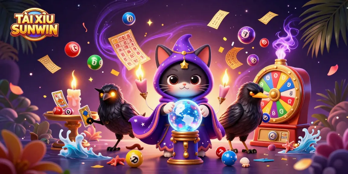 TÀI XỈU SUNWIN captivates players with vibrant lottery game elements and enchanting characters.