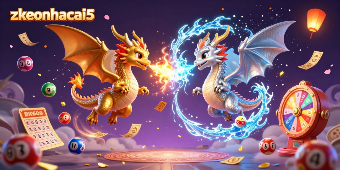 Engage with zkeonhacai5 as golden and silver dragons ignite the gaming scene with mesmerizing action.