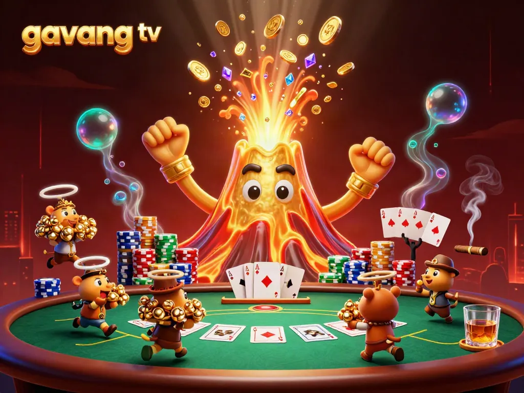 Engage with Gavang TV for thrilling gambling action, featuring dynamic poker gameplay.