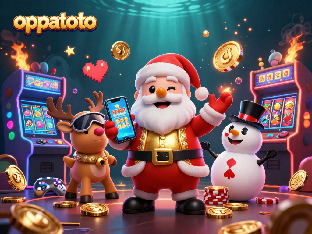 Play and win with oppatoto's exciting jackpot slots while enjoying festive casino fun!