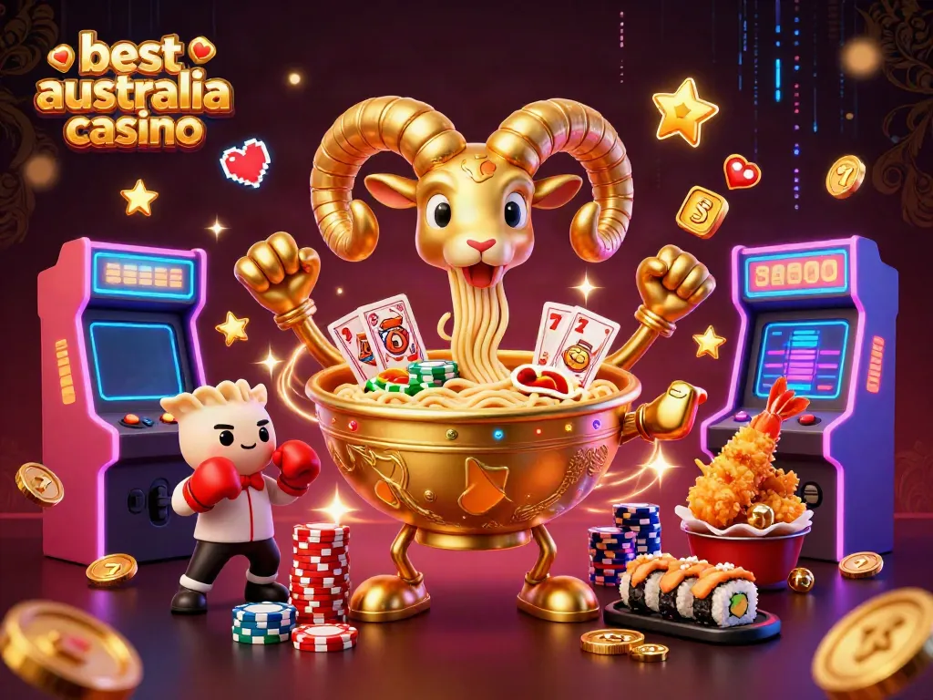 Experience excitement and vibrant action with these characters portraying the best Australia online casino.