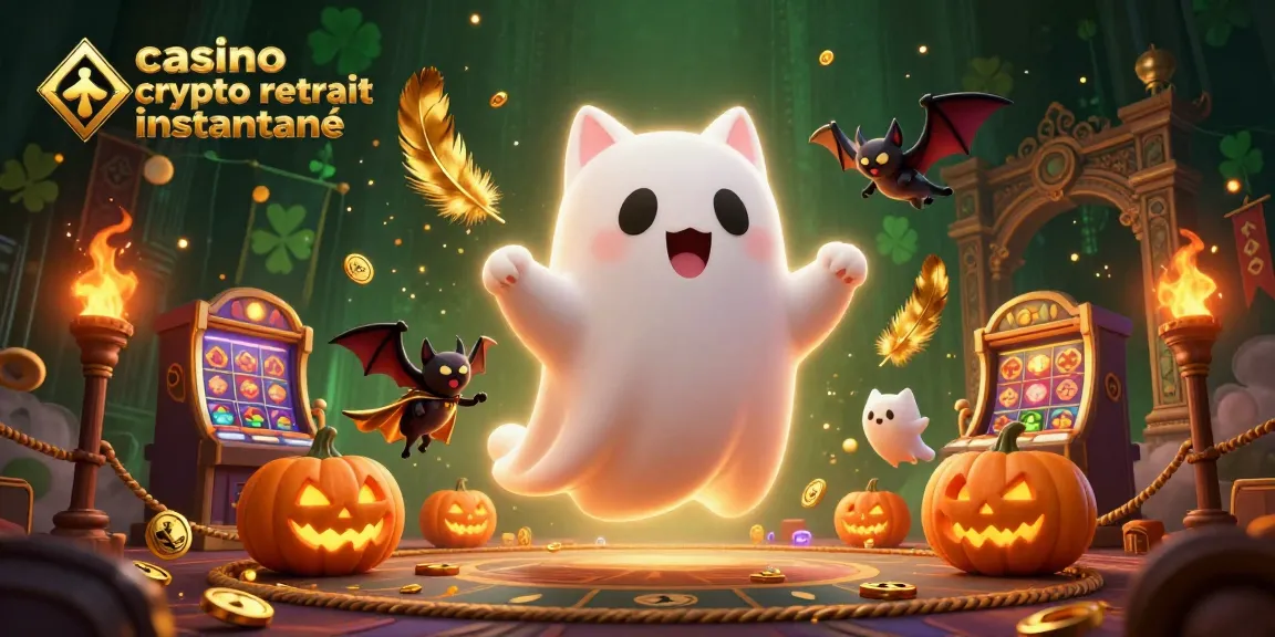 Experience fast winnings with casino crypto retrait instantané in a vibrant haunted gaming scene