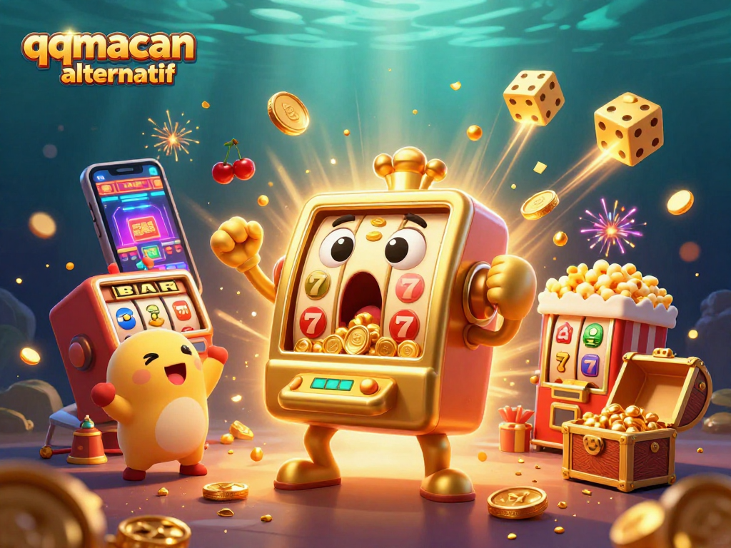 Experience thrilling jackpots with qqmacan alternatif as golden slot machines celebrate victories!