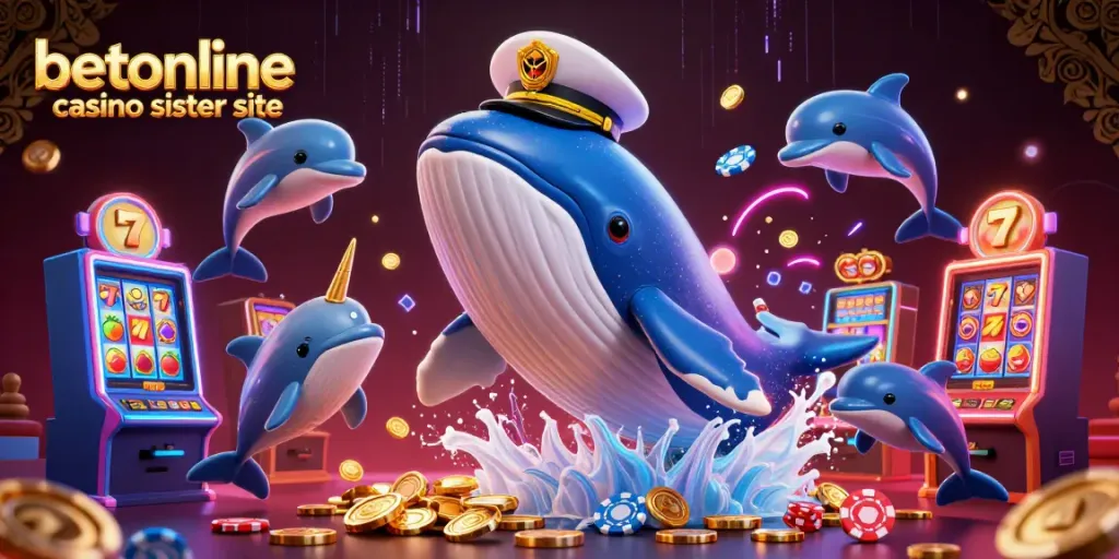Experience thrilling gameplay at the betonline casino sister site featuring engaging characters amidst slots excitement.