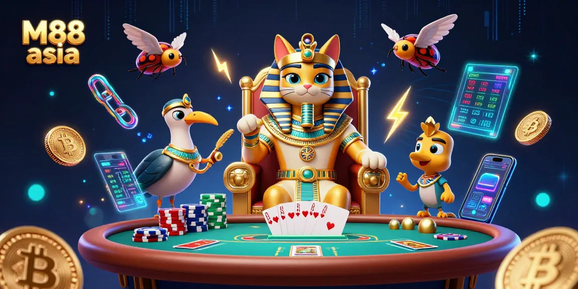 Engage in thrilling poker action at M88 asia with dynamic gaming elements and vibrant visuals.