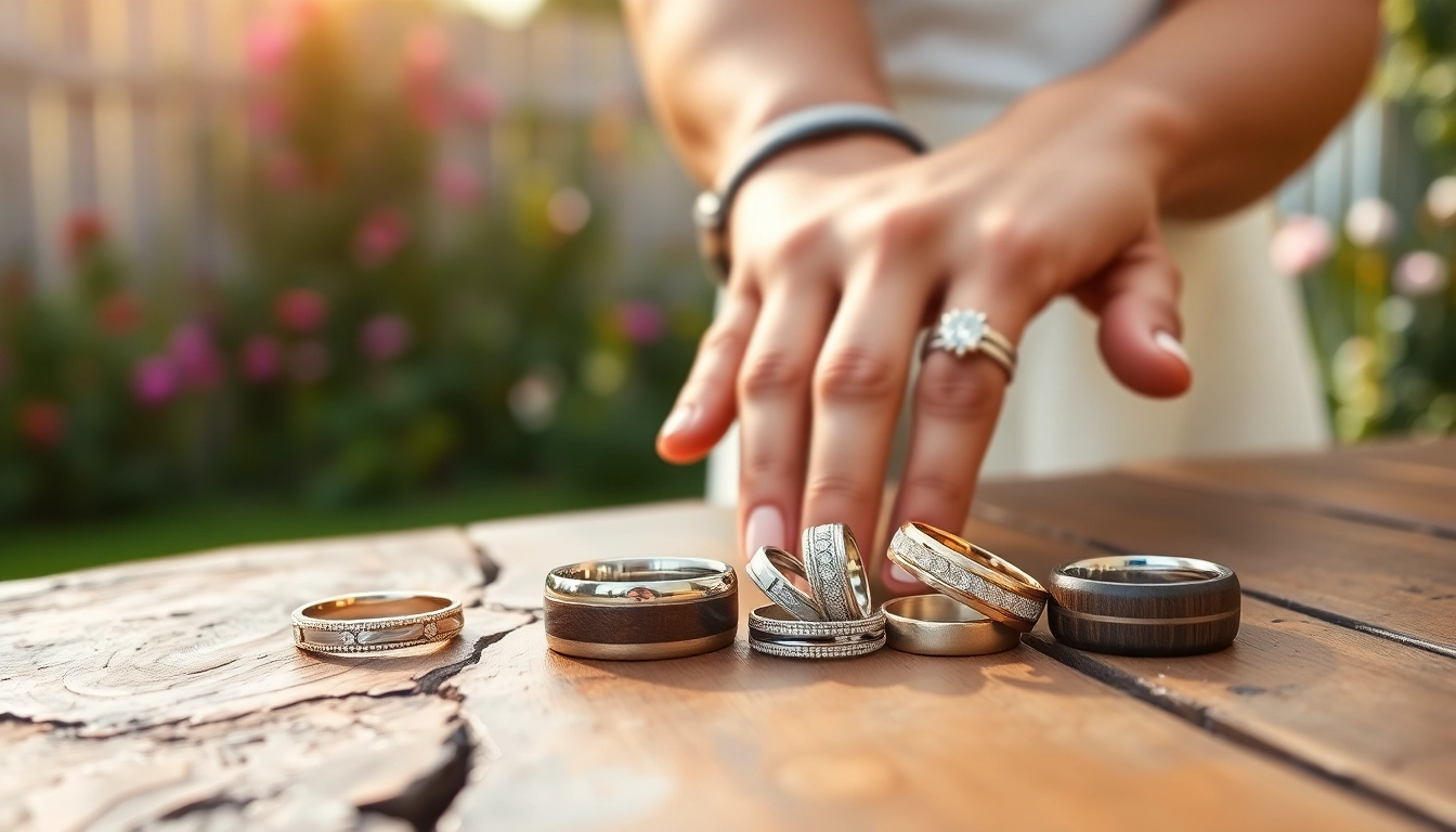 Unique and Timeless Whiskey Barrel Wedding Bands for Your Special Day