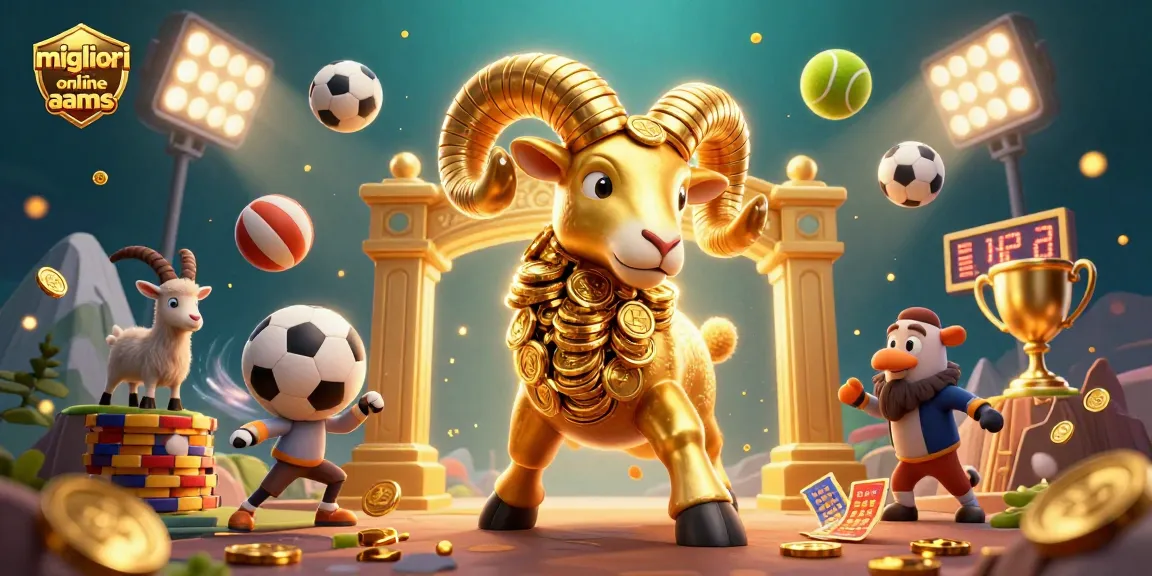 Gioca nei migliori casino online AAMS con un'illustrazione 3D affascinante e dettagliata.
