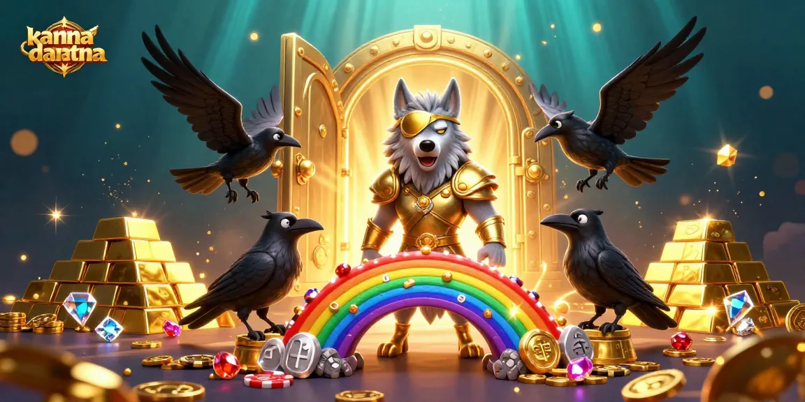 Experience thrilling wins at kannadaratna with an epic Norse-themed illustration showcasing endless treasures.