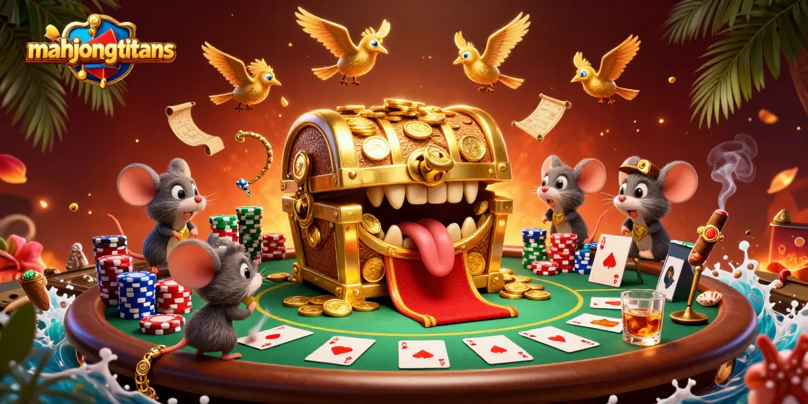 Engage in mahjongtitans gameplay with thrilling riches and strategic moves in this vibrant scene.