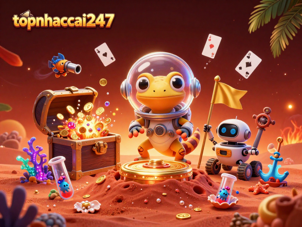 Weave winning strategies in topnhacai247's underground golden casino adventure.