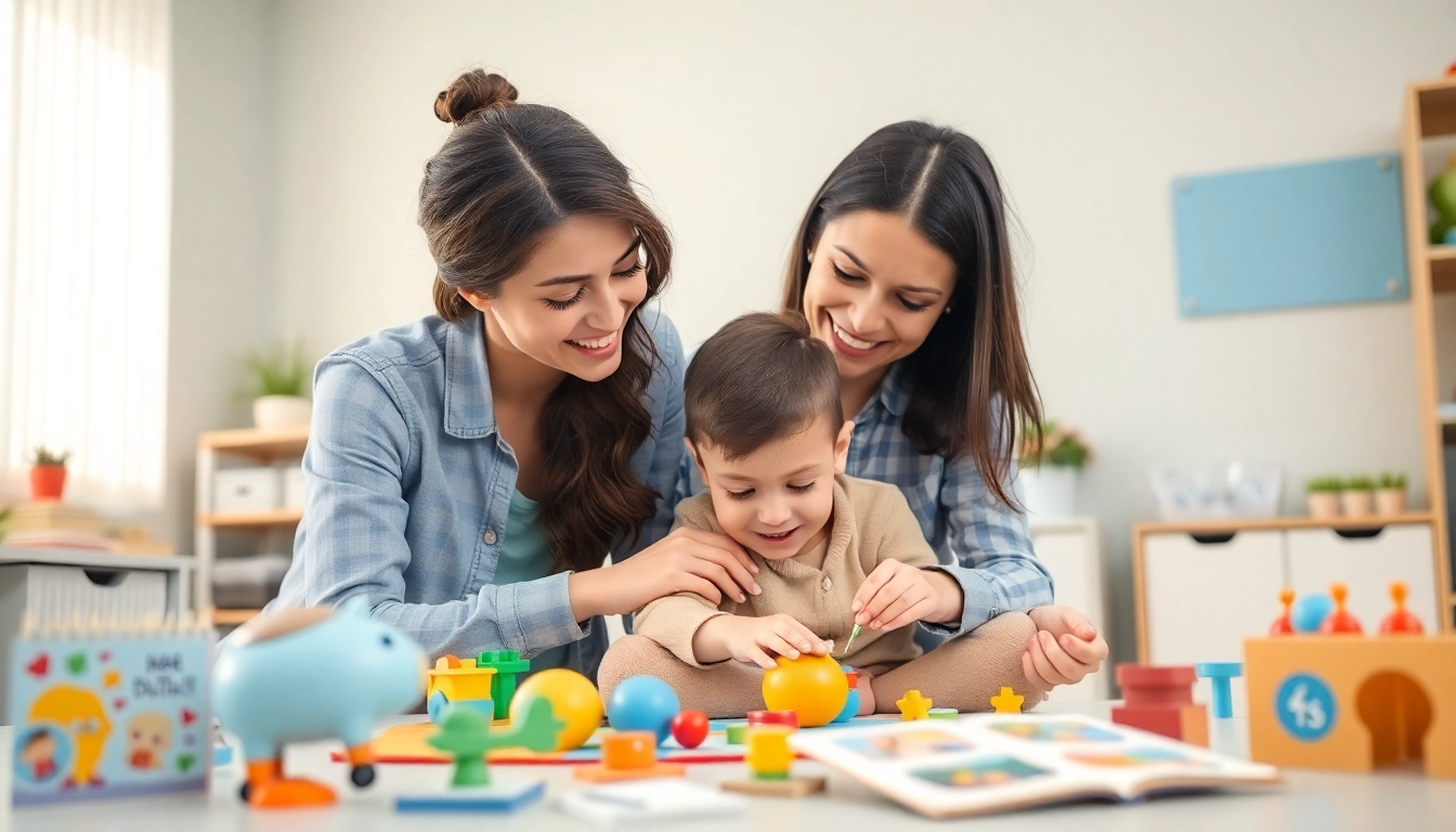 Discover engaging ABA therapy in Farmington Hills with a child interacting with a therapist.