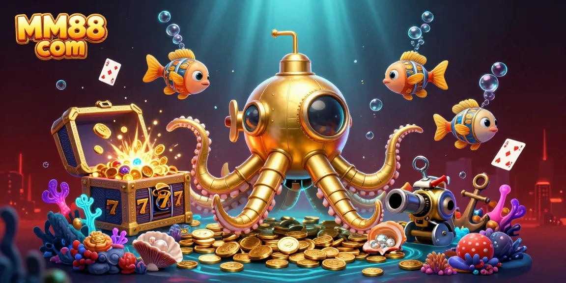 Experience thrilling wins with MM88 com in this vibrant underwater casino adventure.