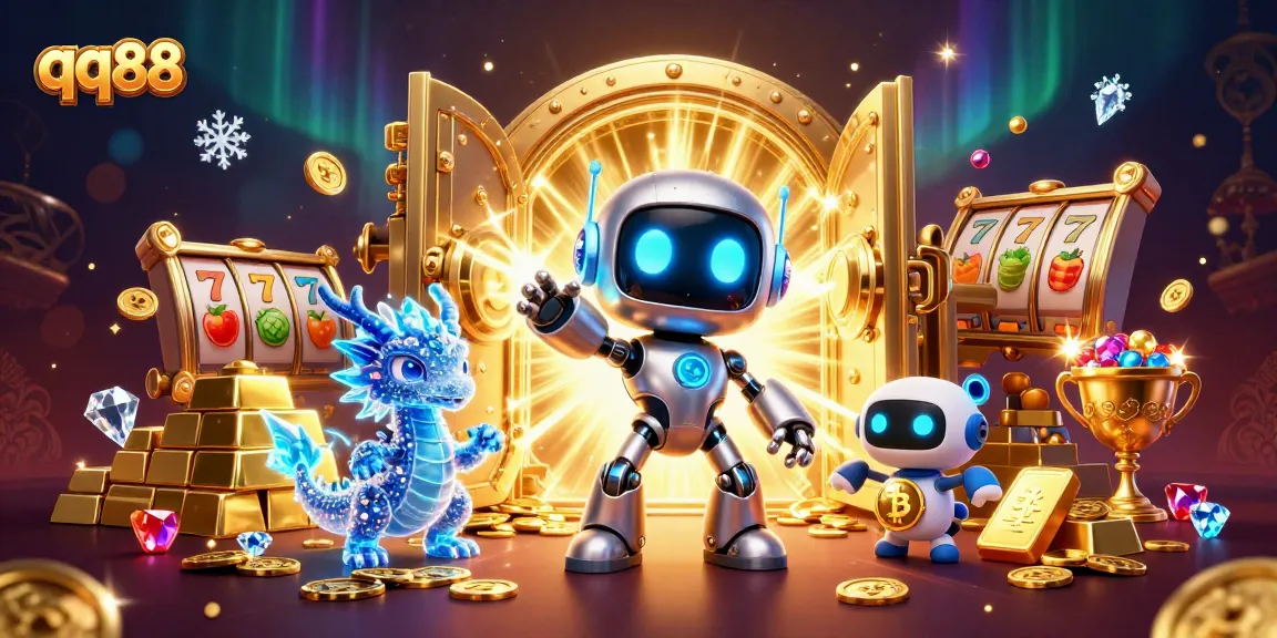 Engage with thrilling casino adventures at qq88 featuring slot game elements and captivating characters.
