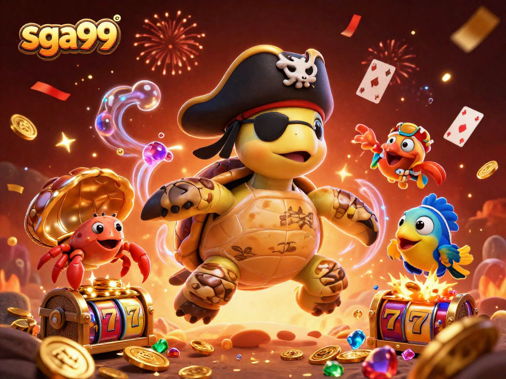 Experience thrilling wins with sga99's exciting 3D casino adventure featuring vibrant slot machines.