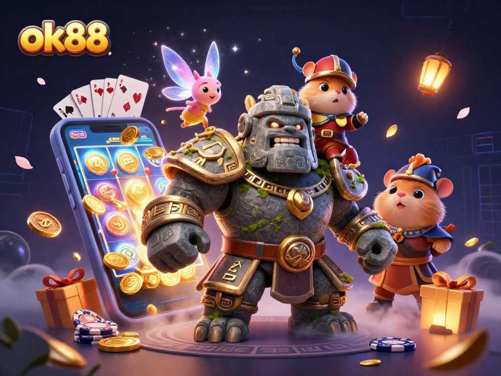 Experience the thrill of ok88 with engaging games, immersive visuals, and vibrant illustrations.
