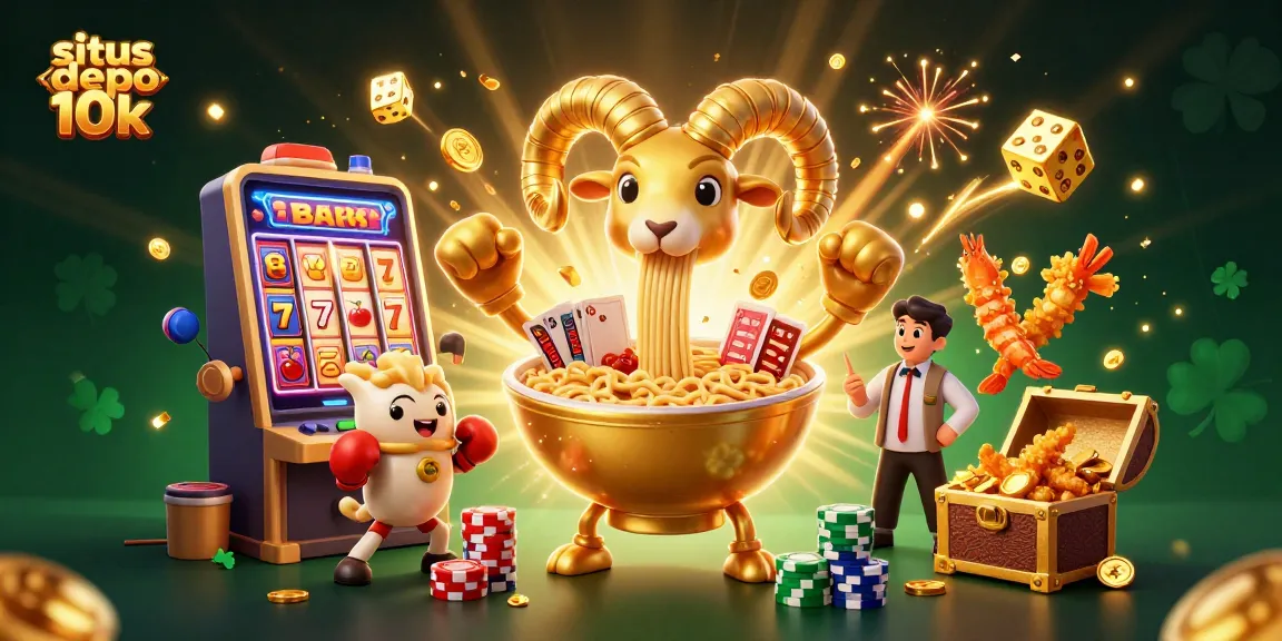 Situs depo 10k menawarkan pengalaman berhibur dengan permainan slot yang mengasyikkan dan potensial kemenangan besar.